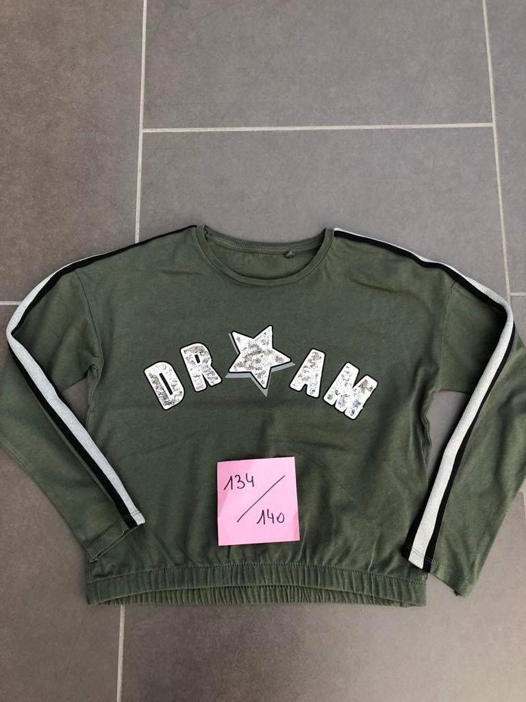 Longsleeve Maat 134-140, Gebruikt, C&A, Meisje, Ophalen of Verzenden