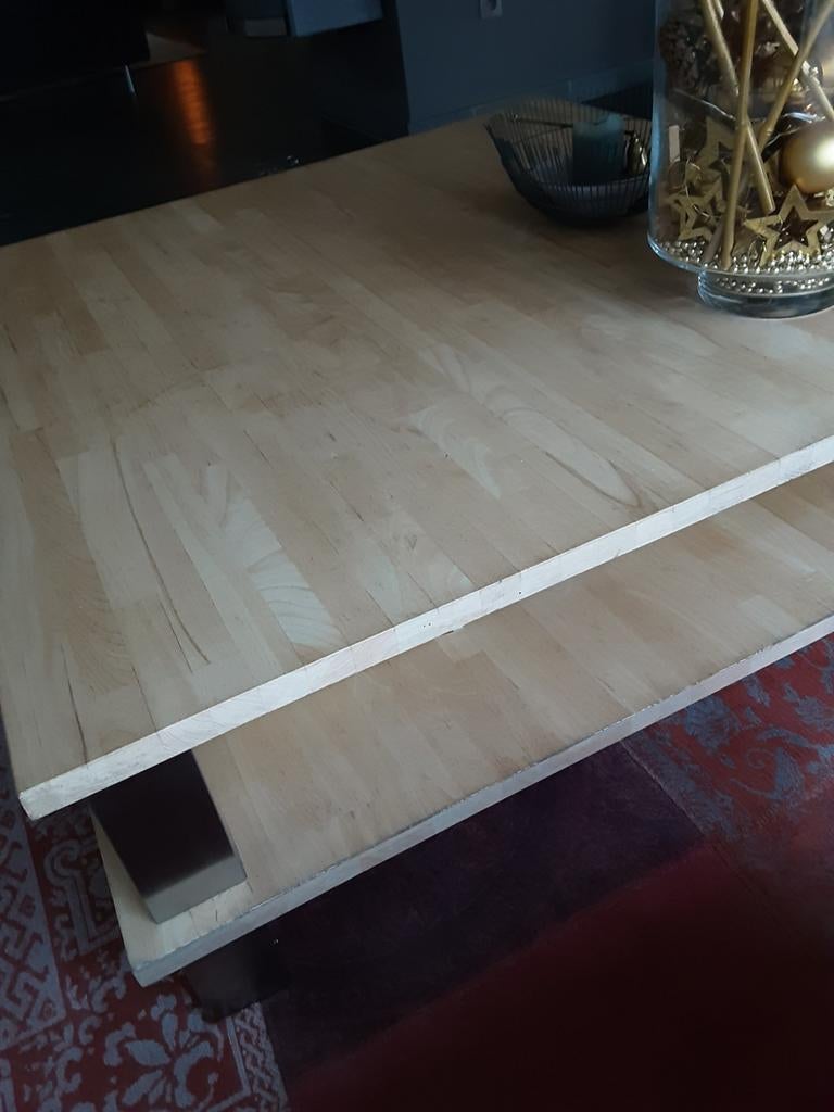 2 salontafels,  1 bijzettafel,  ook appart, Huis en Inrichting, Ophalen, Gebruikt