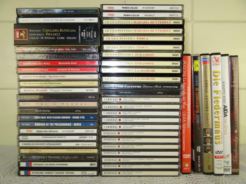 Cd collectie opera muziek opera cd's 39 albums 6 opera dvd's, Cd's en Dvd's, Ophalen of Verzenden, Classicisme, Opera of Operette