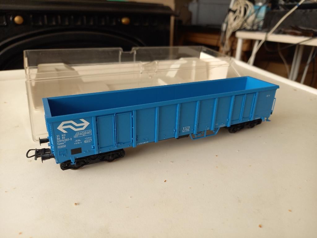 Fleischmann 5283 HO goederenwagon NS Eanos, Enlèvement ou Envoi, Fleischmann, Wagon, NS