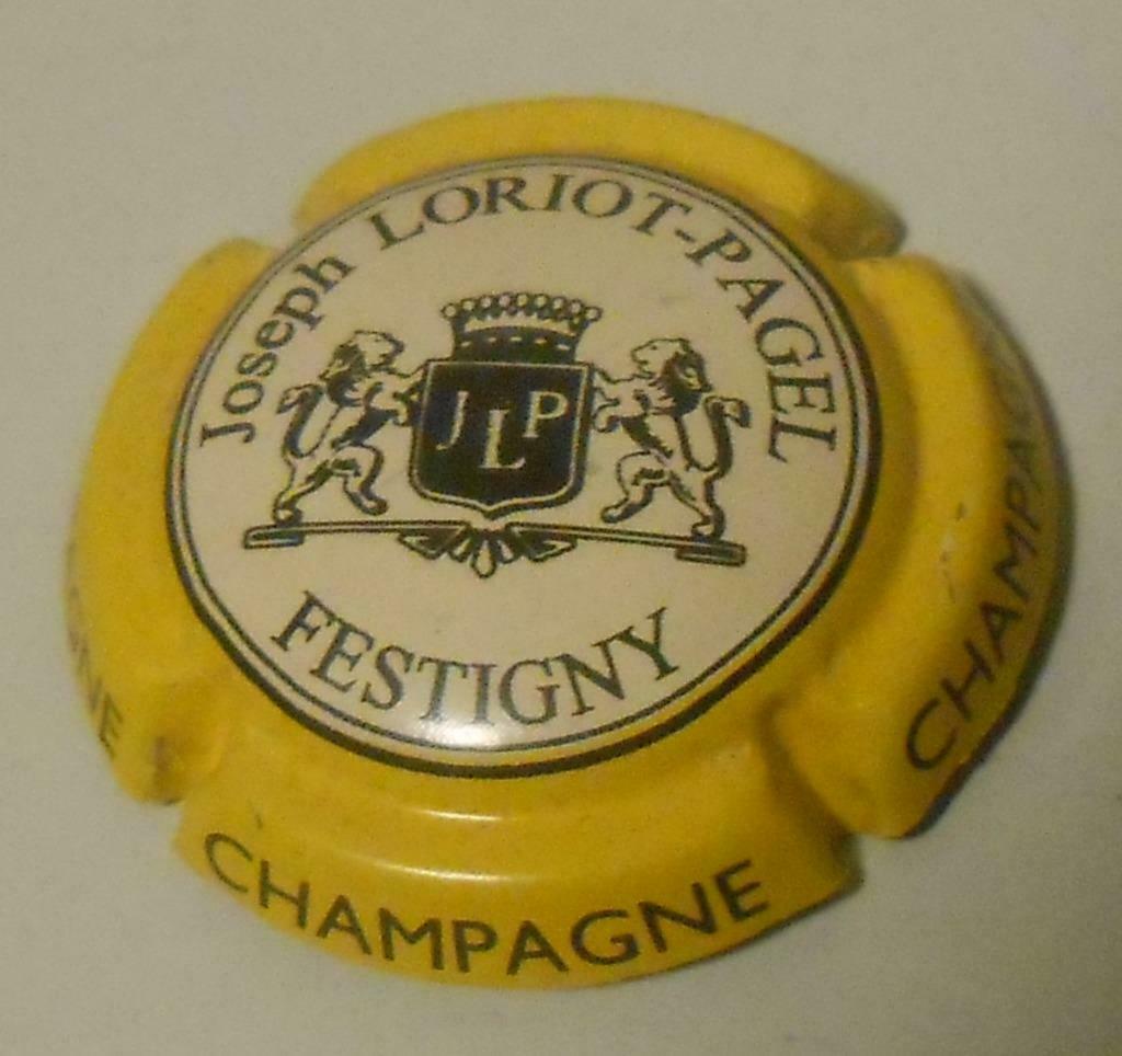 Joseph Loriot-Pagel champagne capsule, Ophalen of Verzenden, Gebruikt