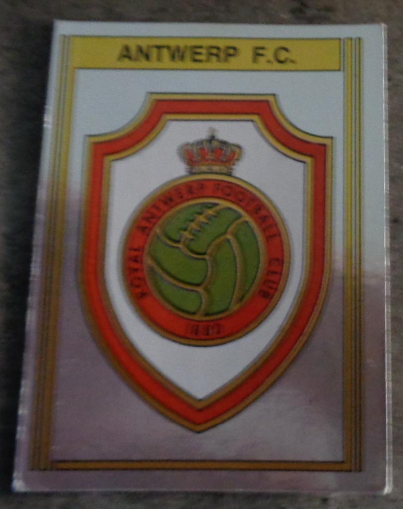 PANINI VOETBAL STICKER FOOTBALL 84  FC ANTWERP ANNO 1984, Verzenden, Zo goed als nieuw, Sticker