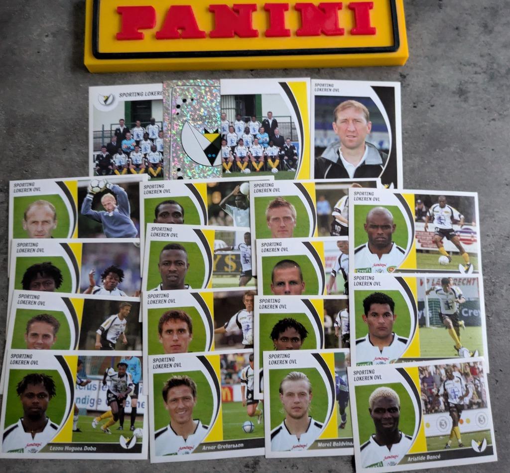Autocollants de football Panini 2005 19X LOKEREN SK 2005, Envoi, Neuf