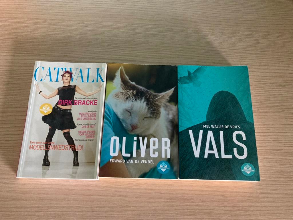 Boekenpakket: Vals + Oliver + Catwalk, Boeken, Ophalen of Verzenden, Zo goed als nieuw