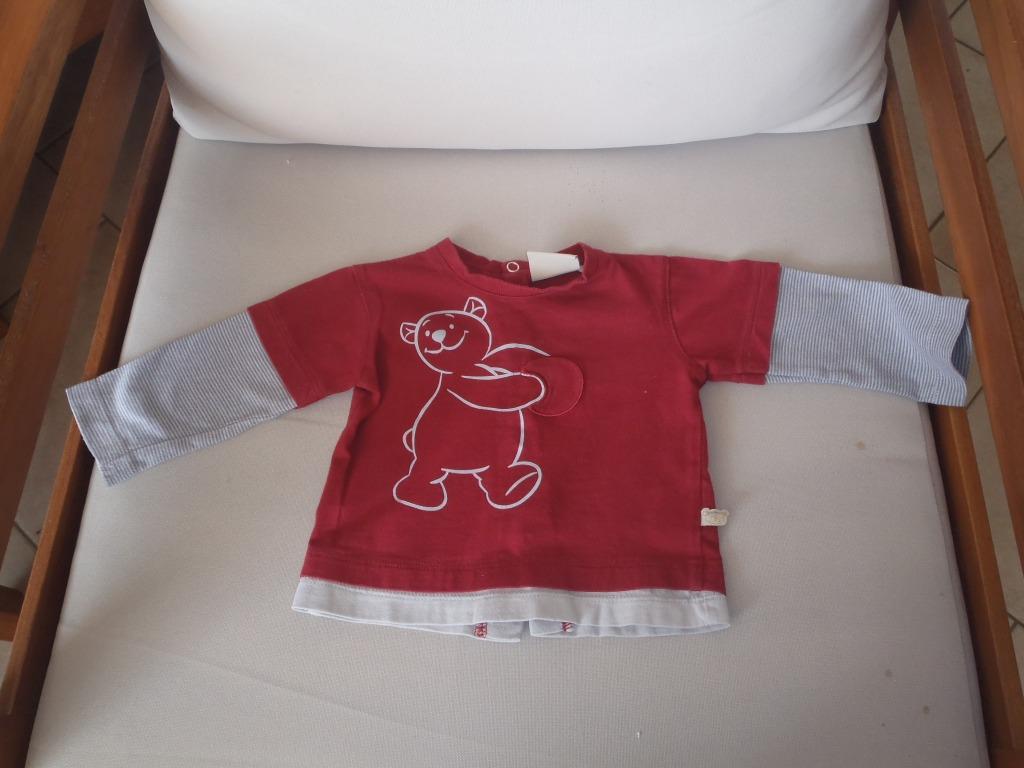 pull rouge taille 68 - Noukie's, Garçon, Comme neuf, Enlèvement, Pull ou Veste