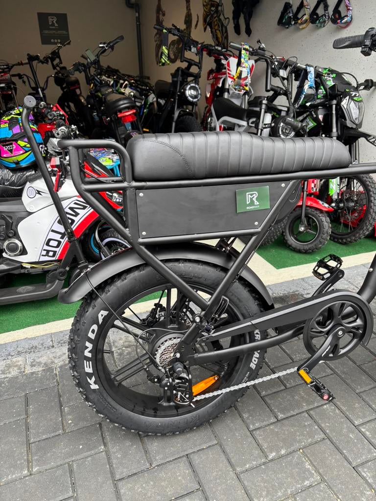 ‼️NIEUW‼️Black Edition Fatbike Ouxi C63 Pro Plus 50KM/H 2025, Nieuw