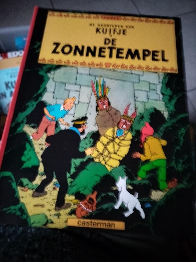 Hergé - De zonnetempel, Boeken, Stripverhalen, Ophalen