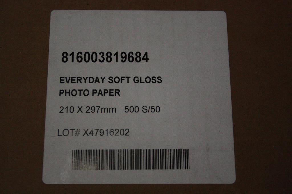 A4 inktjet fotopapier, Ophalen, Nieuw