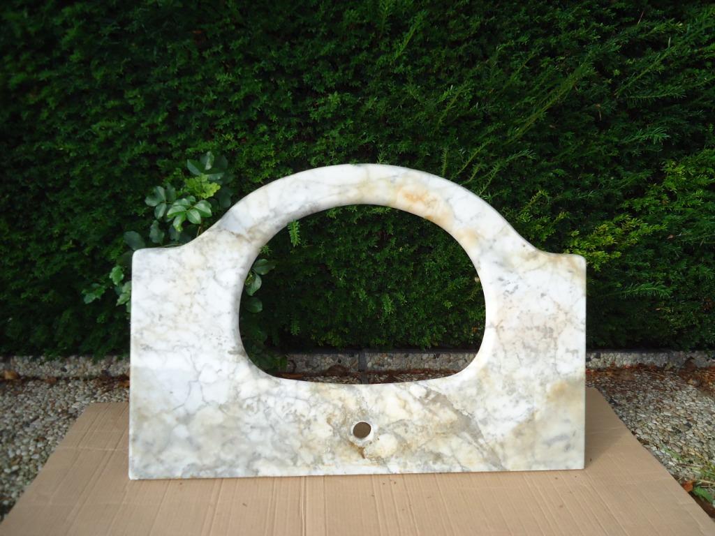 Tablette de vasque en marbre pour meuble (salle de bain), Enlèvement, Utilisé, Pierre, Lavabo