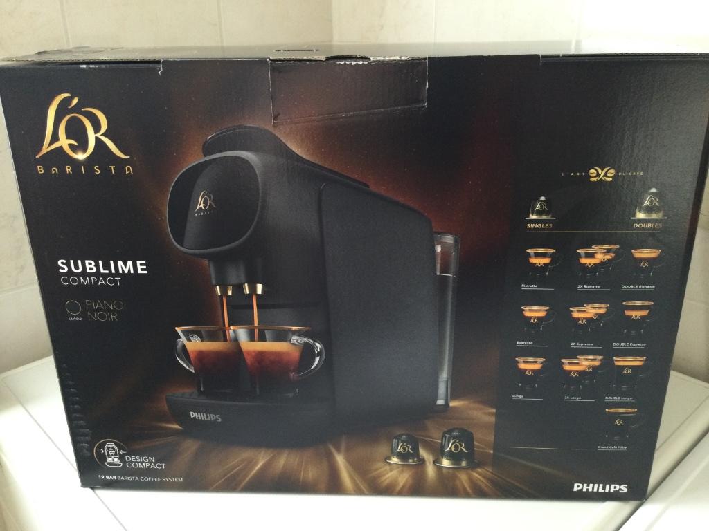 Nieuwe L’ or Barista Philips koffiemachine, Ophalen of Verzenden, Nieuw, Koffiemachine, Koffiepads en cups