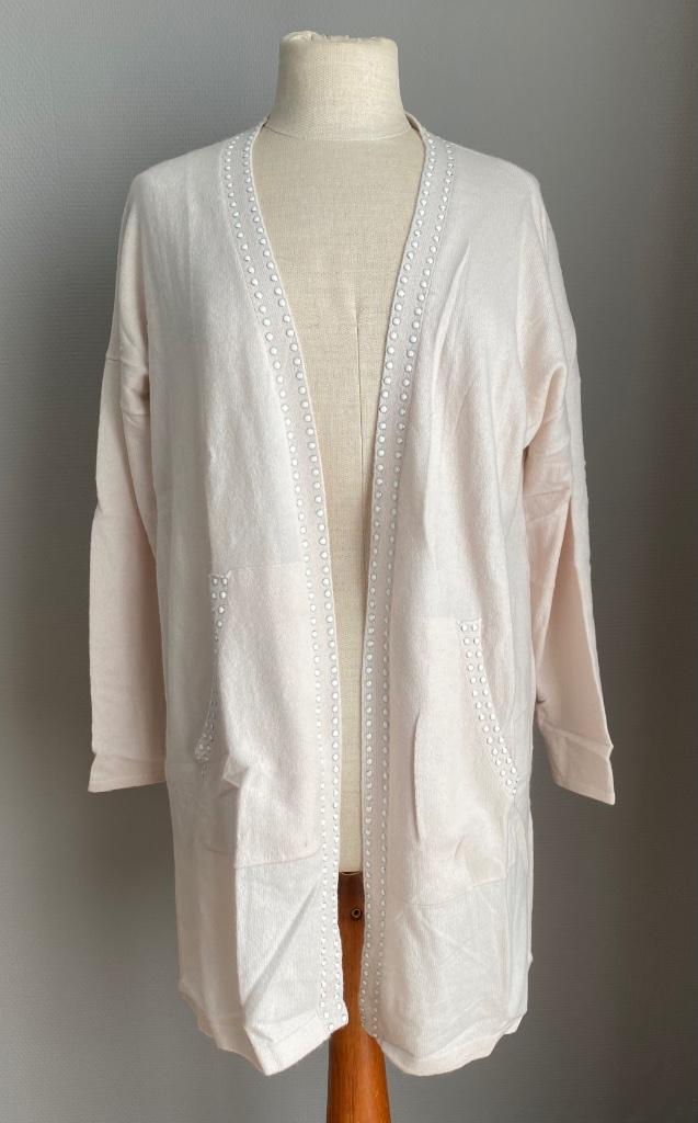 Crèmekleurige cardigan in cashmere Max & Moi maat 40 - NIEUW, Max & Moi, Envoi, Neuf, Taille 38/40 (M)