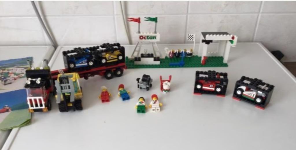 Lego octan racewagens en vrachtwagen (6539), Enlèvement ou Envoi, Utilisé, Ensemble complet, Lego