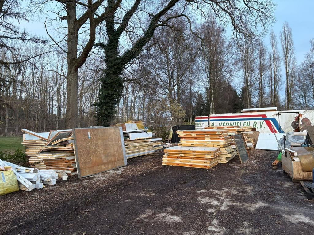 Koelcel panelen verschillende maten, Ophalen