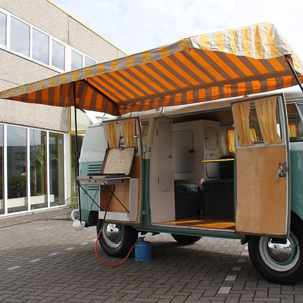 VW Bus Westfalia tentdoek geelgrijs, Verzenden, Nieuw