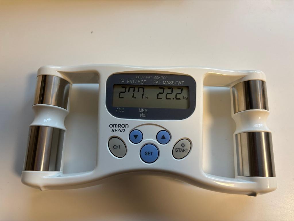 Omron BF302 Body Fat Monitor, Elektronische apparatuur, Ophalen of Verzenden, Zo goed als nieuw