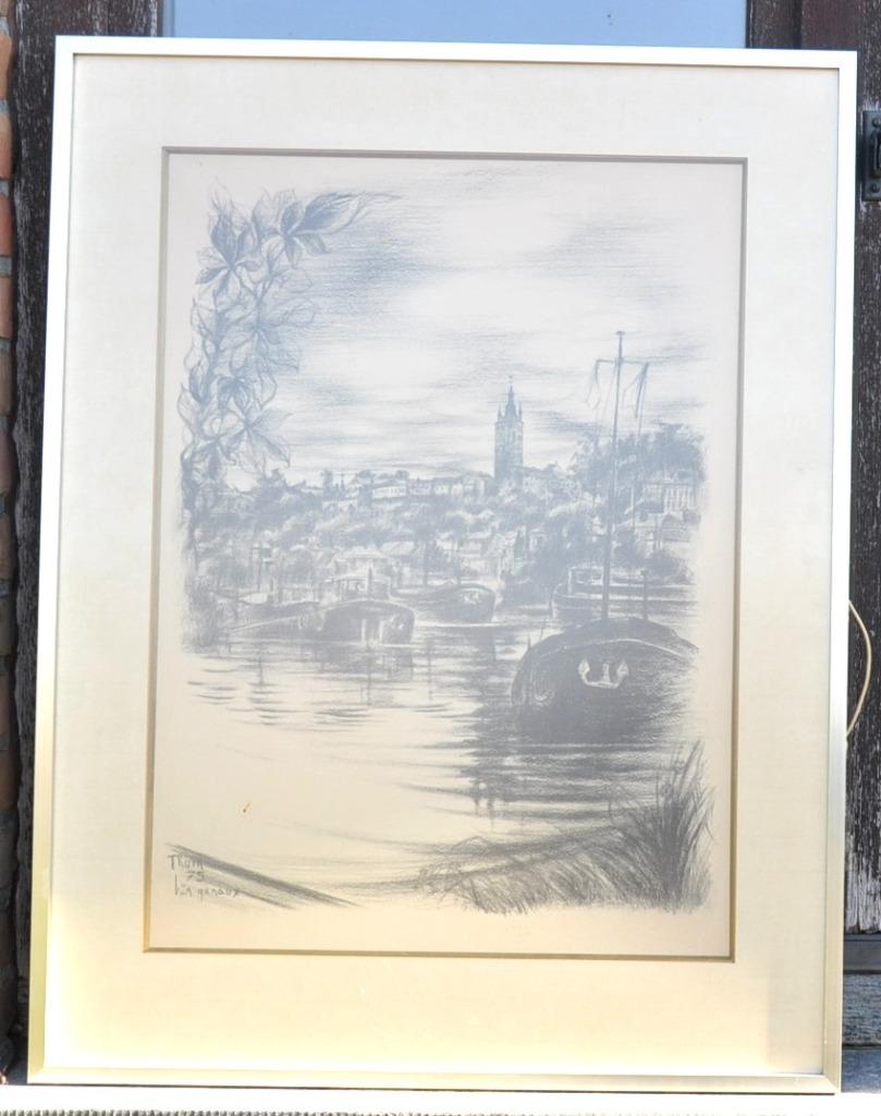 lithographie ben genaux thulin, Enlèvement ou Envoi