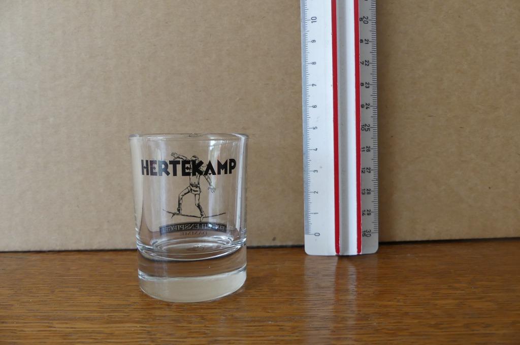 Glas Hertekamp, Tijl Uilenspiegel, Damme, Verzamelen, Ophalen of Verzenden, Nieuw, Borrel- of Shotglas