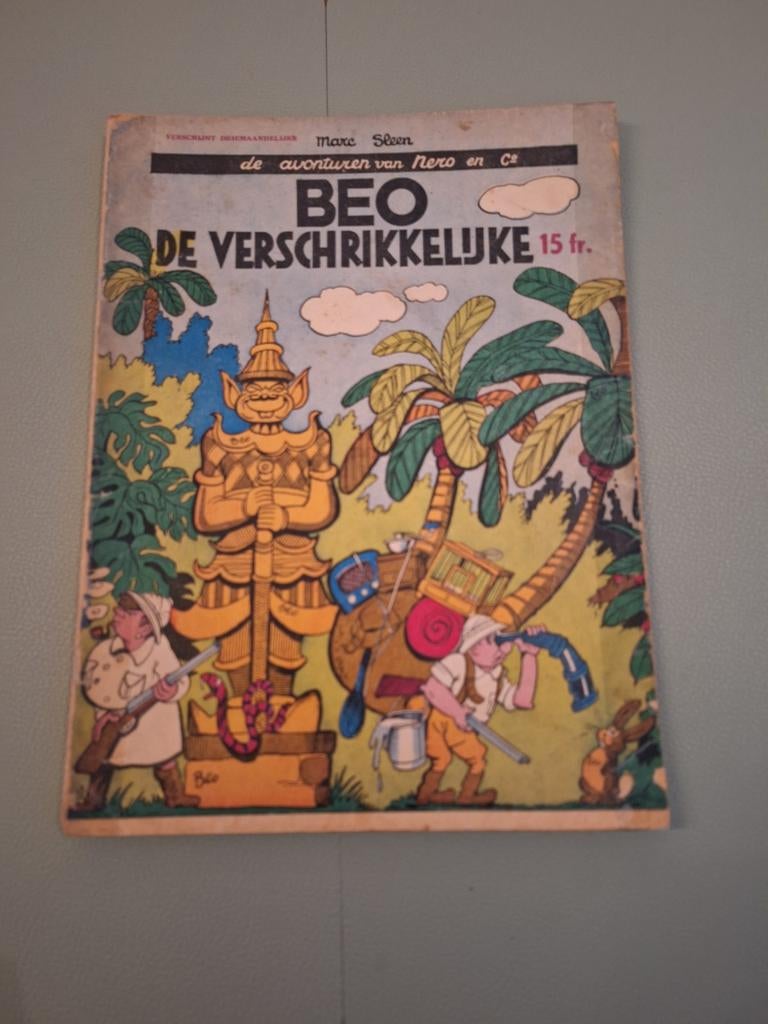 Strip Nero 1961: Beo De verschrikkelijke, Boeken, Stripverhalen, Marc Sleen, Eén stripboek, Ophalen of Verzenden, Zo goed als nieuw