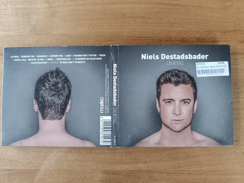 Niels Destadsbader - Dertig, Ophalen of Verzenden, Zo goed als nieuw, Levenslied of Smartlap