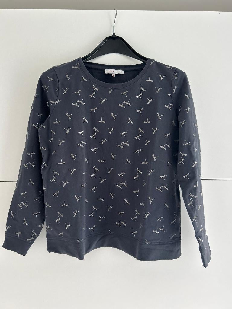 Lola&Liza donkerblauwe pull met libellen, Taille 38/40 (M), Enlèvement ou Envoi, Lola & Liza, Comme neuf