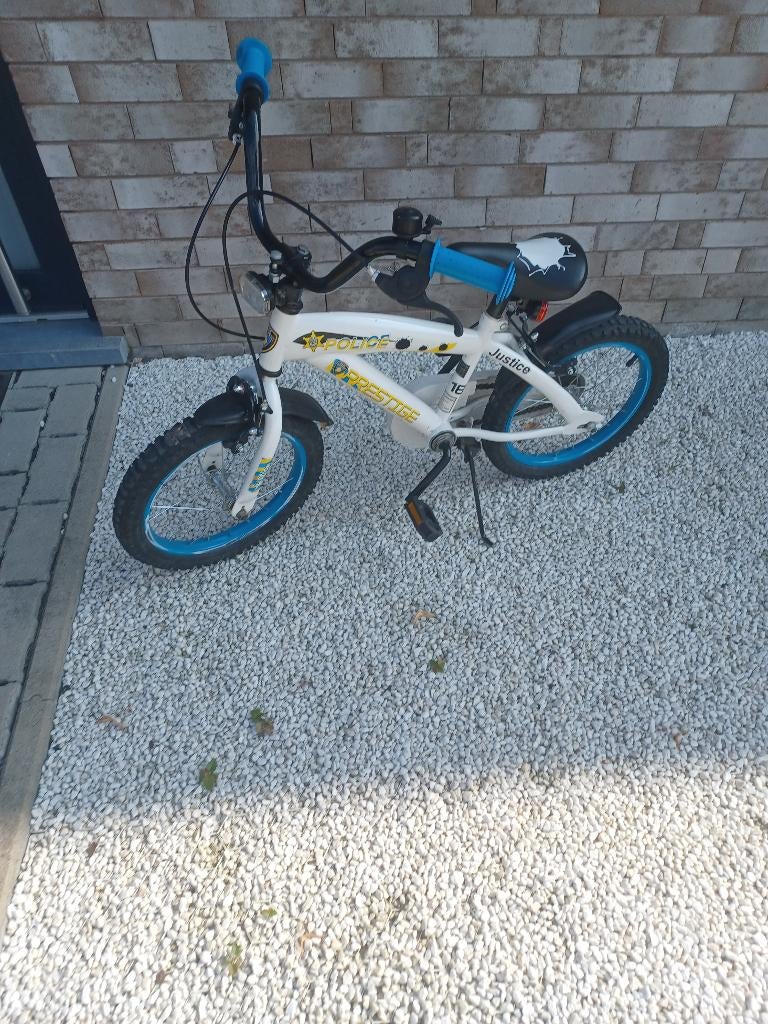 Kinderfiets voor jongens  - merk PRESTIGE -Tip TOP IN ORDE, Enlèvement, Comme neuf, Prestige, Frein à main