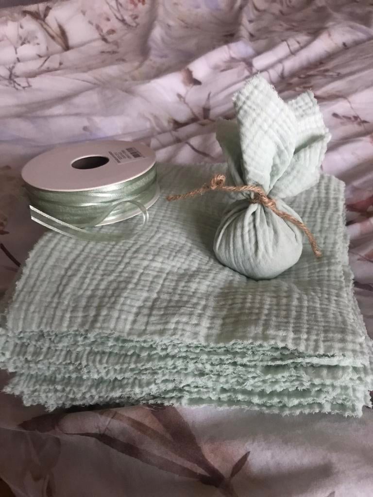 Suikerbonen verpakking! 25 groene tetra doekjes, Kinderen en Baby's, Ophalen, Nieuw