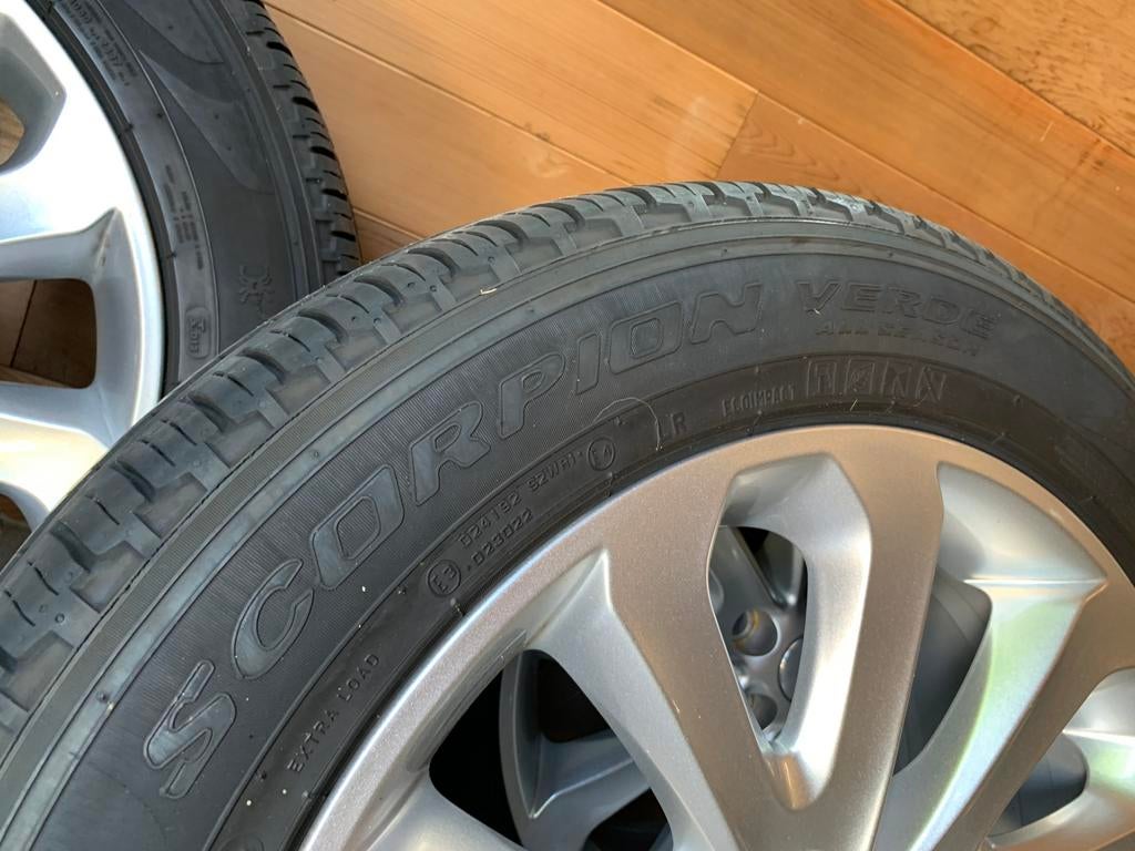 Velgen set 20” All Season band Land Rover Range Rover Jaguar, Enlèvement, Pneus hiver, Jante(s)