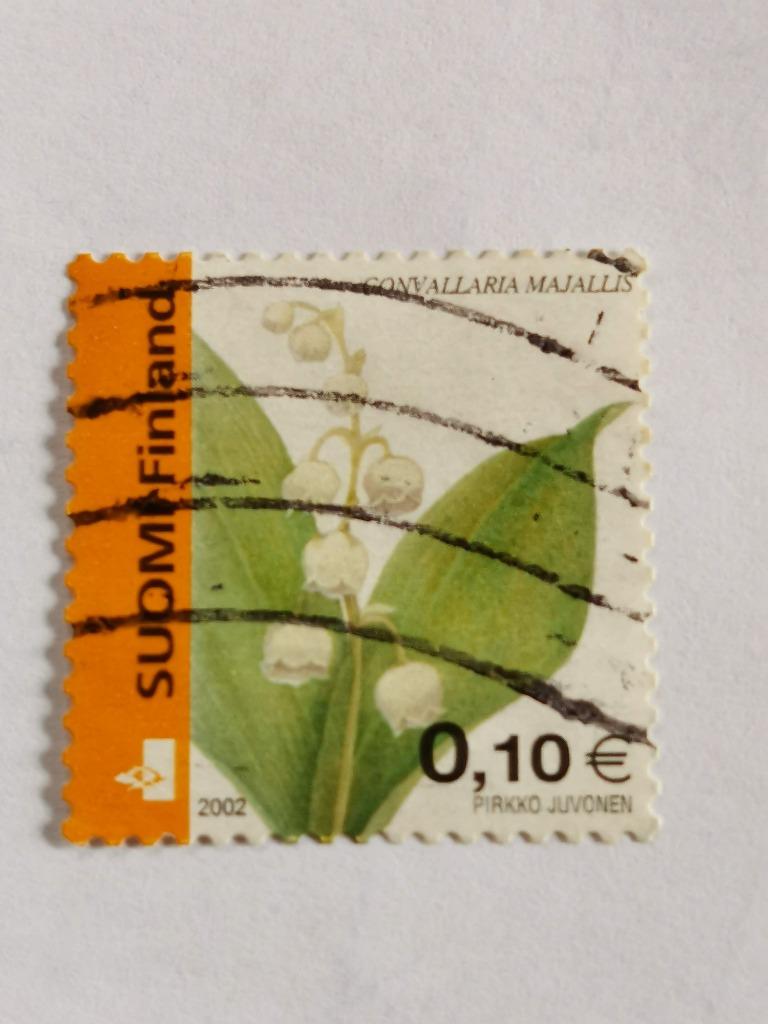 Finland 2002 - bloemen - meiklokje, Ophalen of Verzenden, Finland, Gestempeld