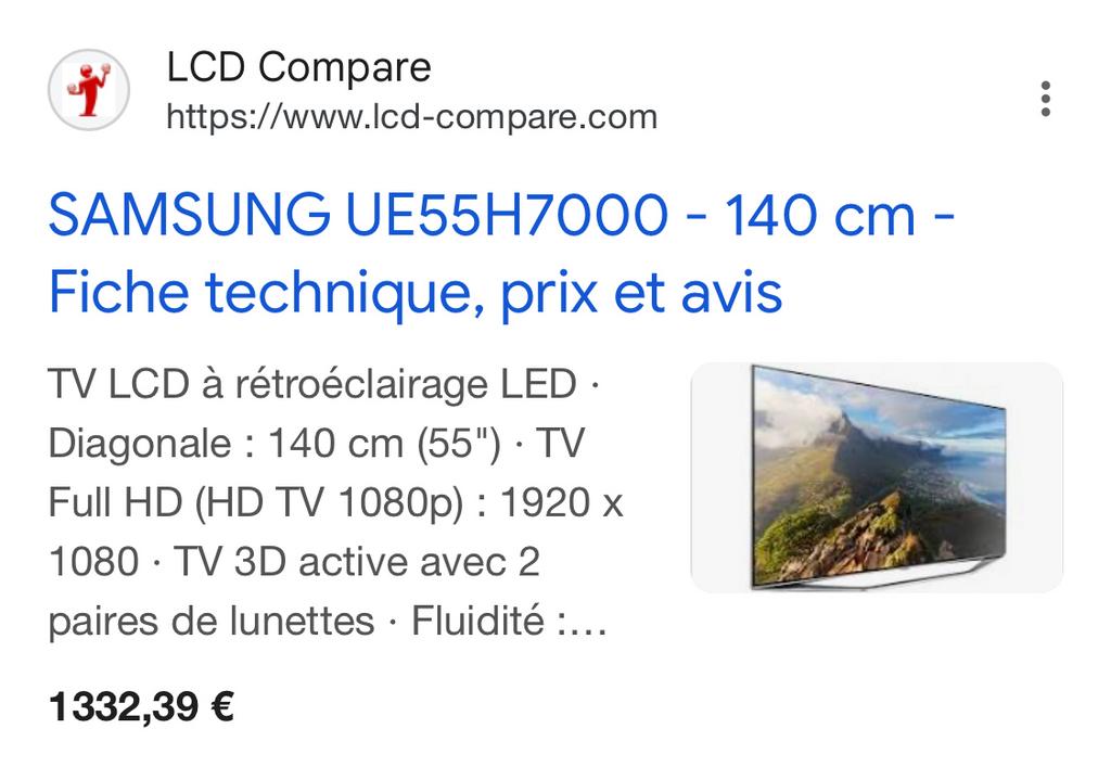 Tv Samsung a réparer, 40 à 60 cm, LCD, Enlèvement, Ne fonctionne pas