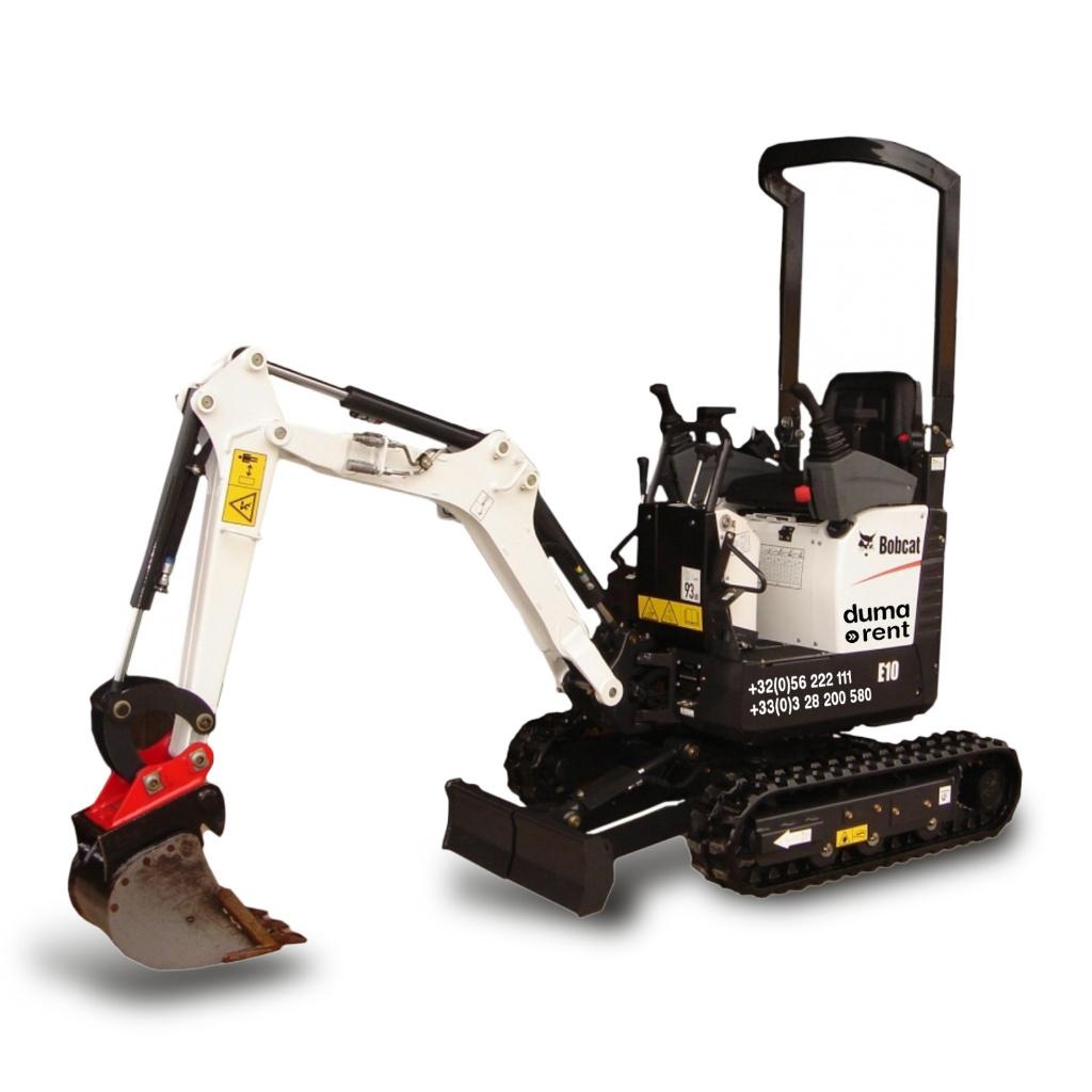 cherche bobcat E10 ou Kubota U10, Enlèvement ou Envoi, Excavatrice
