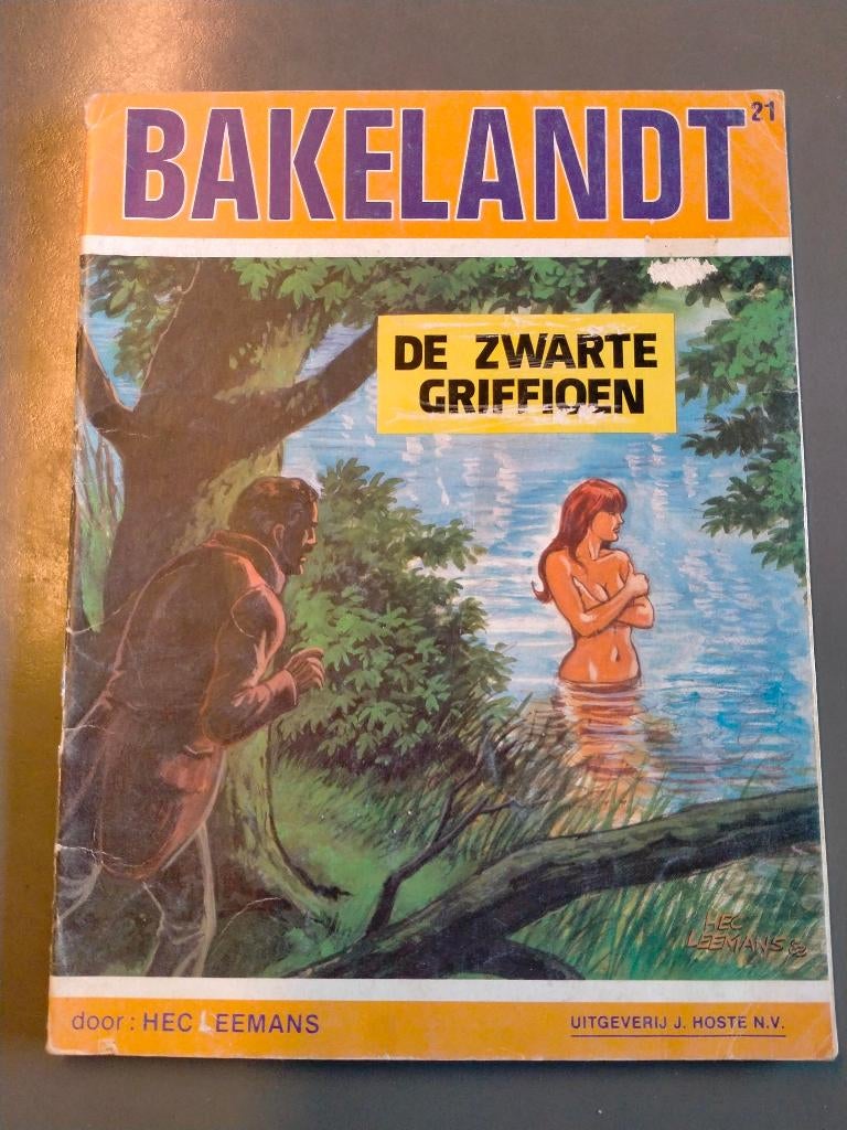 Bakelandt (1ste druks), Hec Leemans, Verzenden, Hec Leemans, Zo goed als nieuw, Meerdere stripboeken
