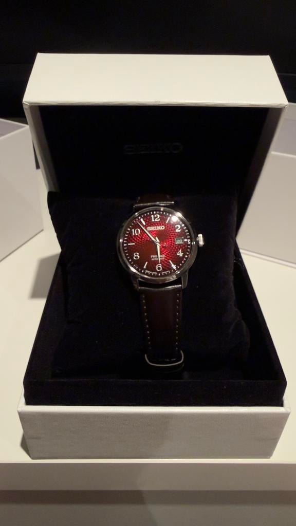 Montre seiko, Ophalen, Seiko, Leer, Staal