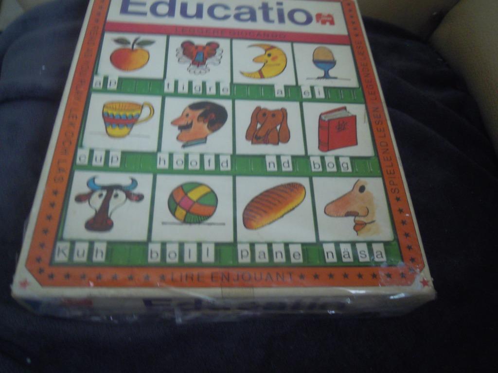 spel educatio  (doos oud spellen), Ophalen of Verzenden, Gebruikt