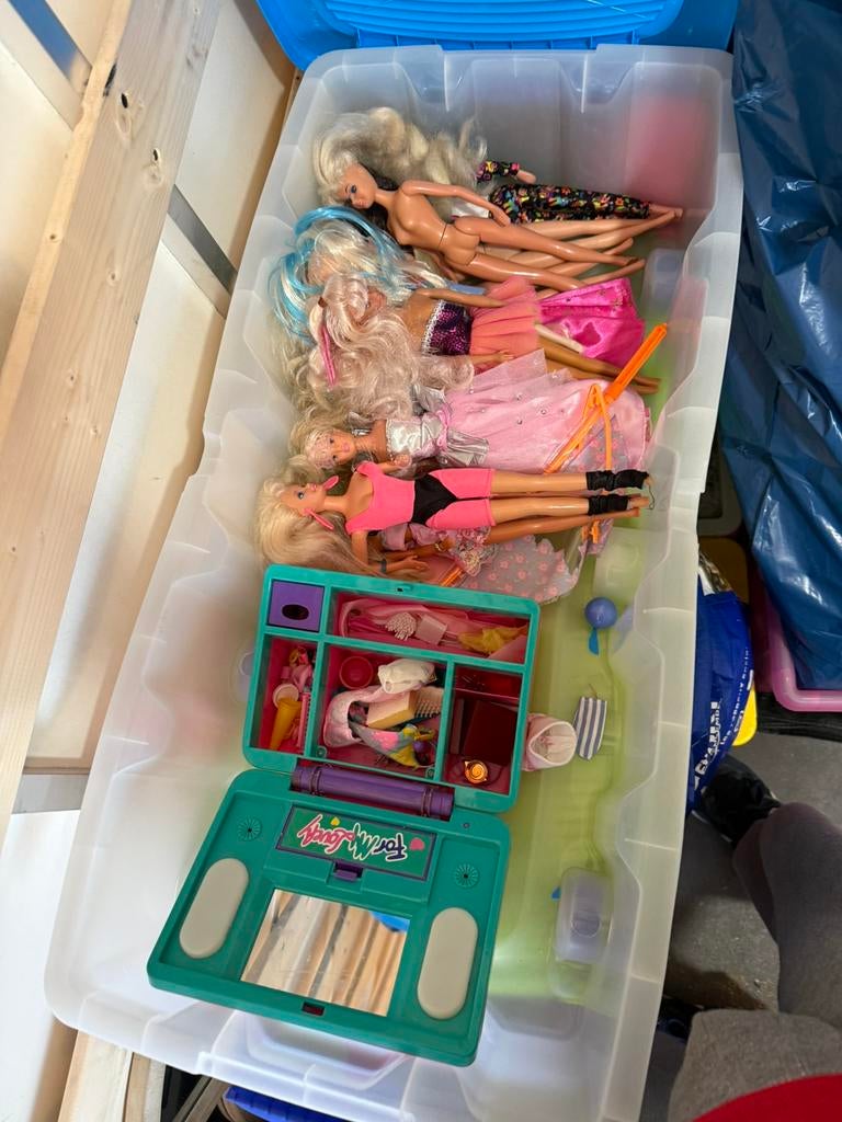 Lot de poupées Barbie accessoires idéal enfants collection, Enlèvement, Comme neuf, Barbie