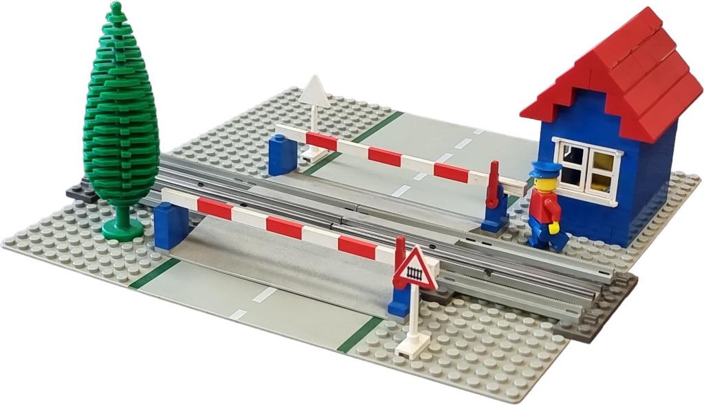 LEGO 12v trein 7834 Level Crossing Manual, Enlèvement ou Envoi, Comme neuf, Ensemble complet, Lego