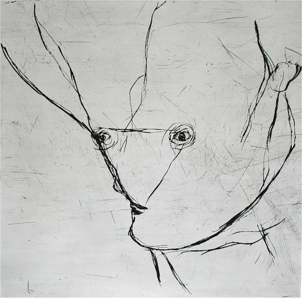 Johan Tahon - UTICA - Ets 2010 (ingekaderd), Antiek en Kunst, Kunst | Etsen en Gravures, Ophalen