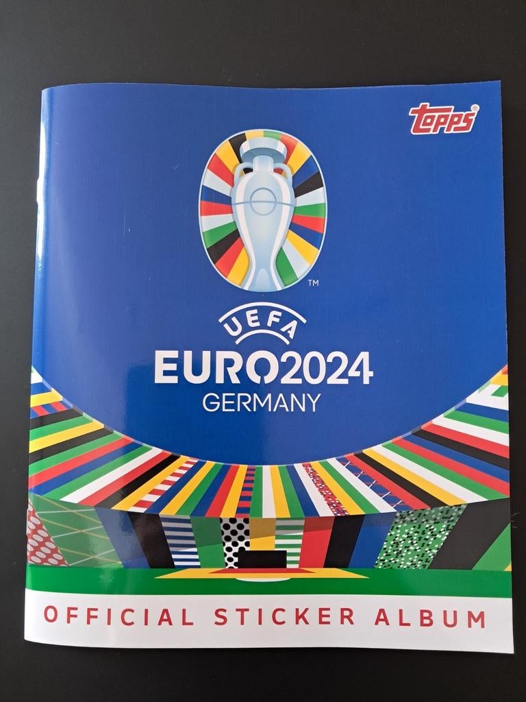 Topps EURO 2024 Germany, Enlèvement ou Envoi, Comme neuf, Autocollant