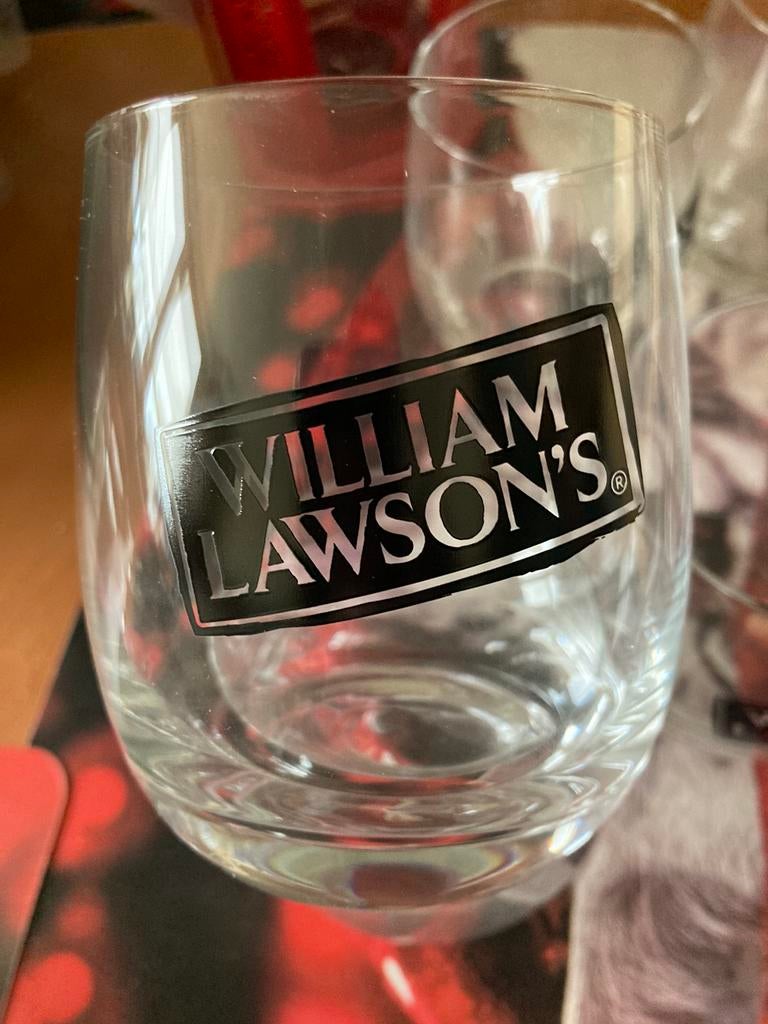 Verres de Whisky William Lawson's, Enlèvement ou Envoi, Comme neuf