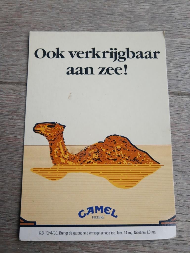 Publicité non décrite pk, Camel, Enlèvement ou Envoi, Comme neuf