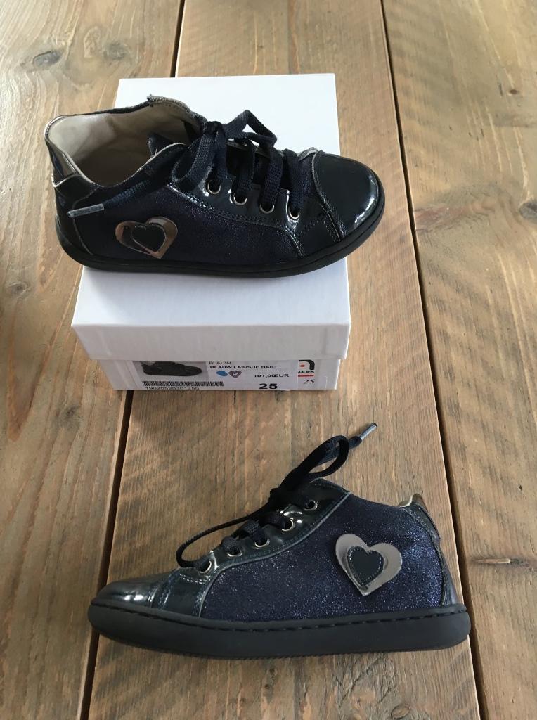 LUCA, degelijke blauwe (veter) schoen maat 25, Schoenen, Ophalen of Verzenden, Luca, Meisje