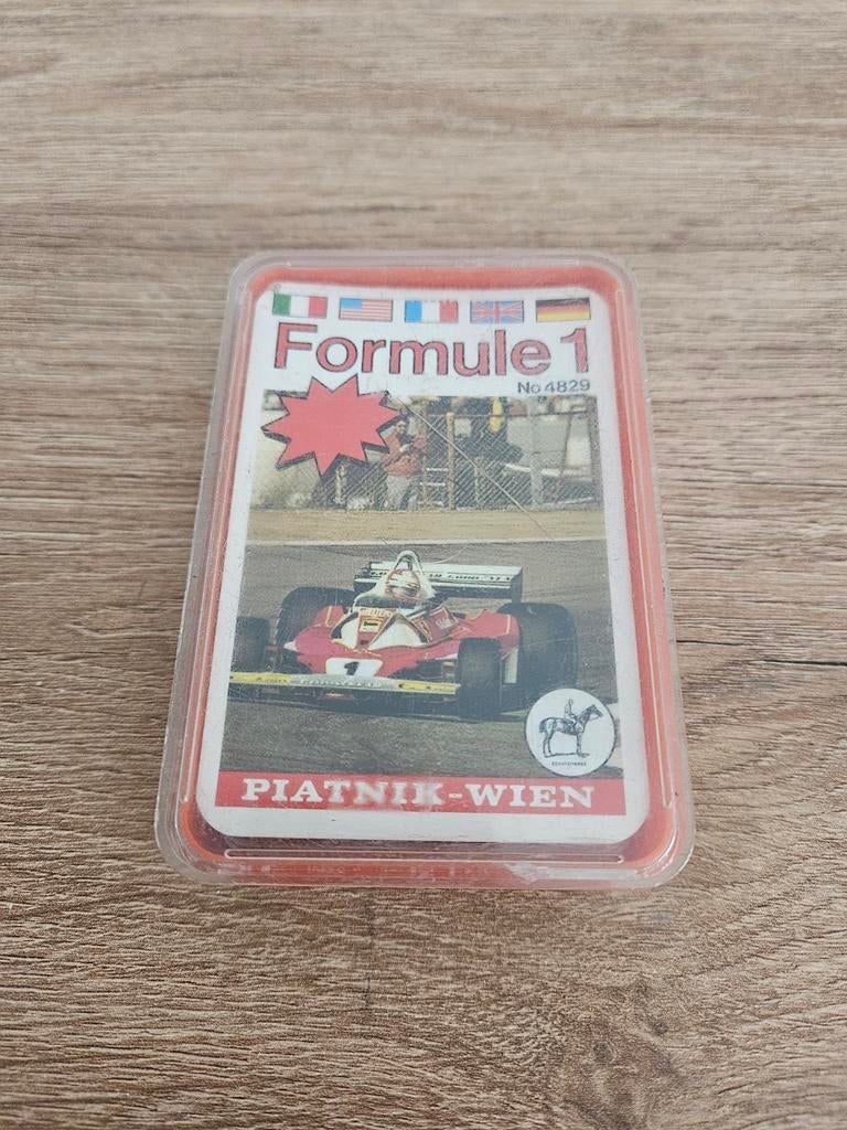 Formule 1 Kwartet van Piatnik, Verzamelen, Ophalen of Verzenden, Zo goed als nieuw
