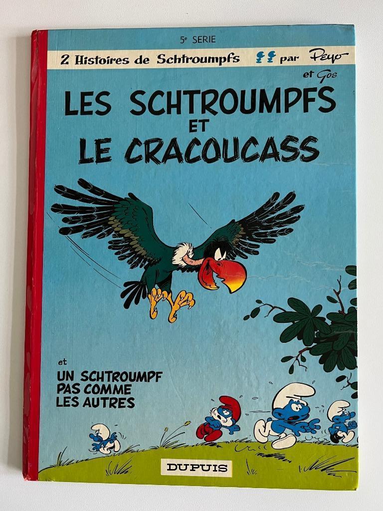 BD Les Schtroumpfs et le Cracoucass, Eén stripboek, Ophalen of Verzenden, Gelezen
