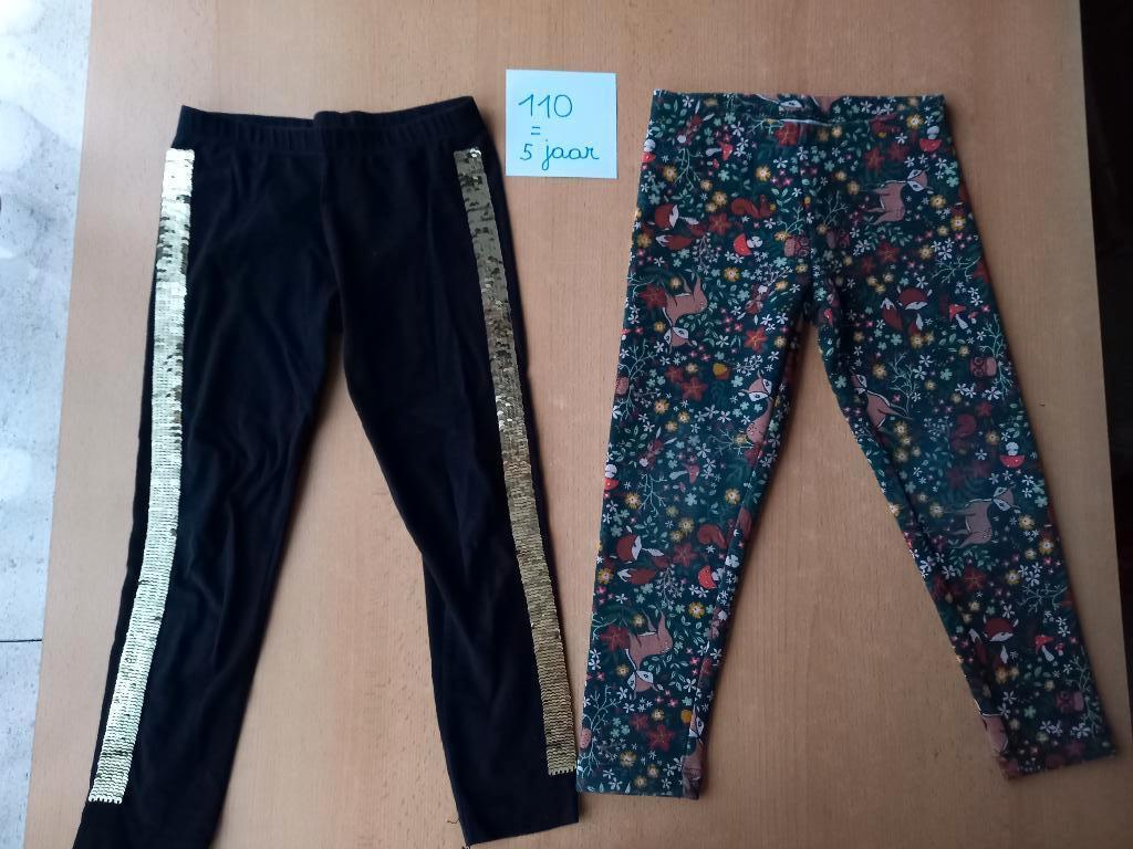 Mooi pakket broeken maat 110 - 5 jaar meisje, Kinderen en Baby's, Ophalen of Verzenden, Zo goed als nieuw, Maat 110