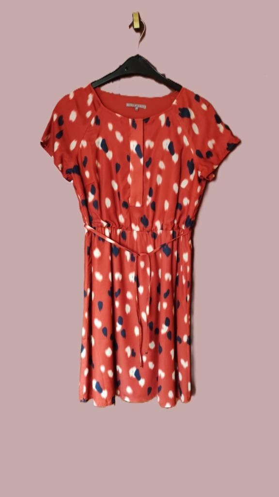 Zomerjurk burned orange Mint & Berry, Taille 38/40 (M), Enlèvement ou Envoi, Comme neuf, Mint & Berry