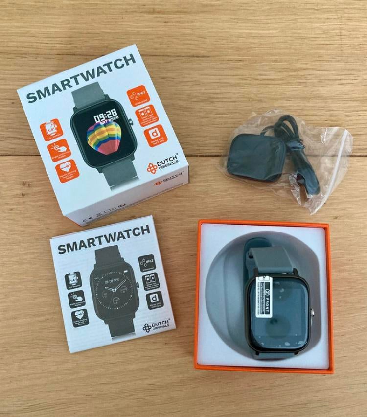 Montre connectée, Neuf, Étanche, Gris, Enlèvement ou Envoi
