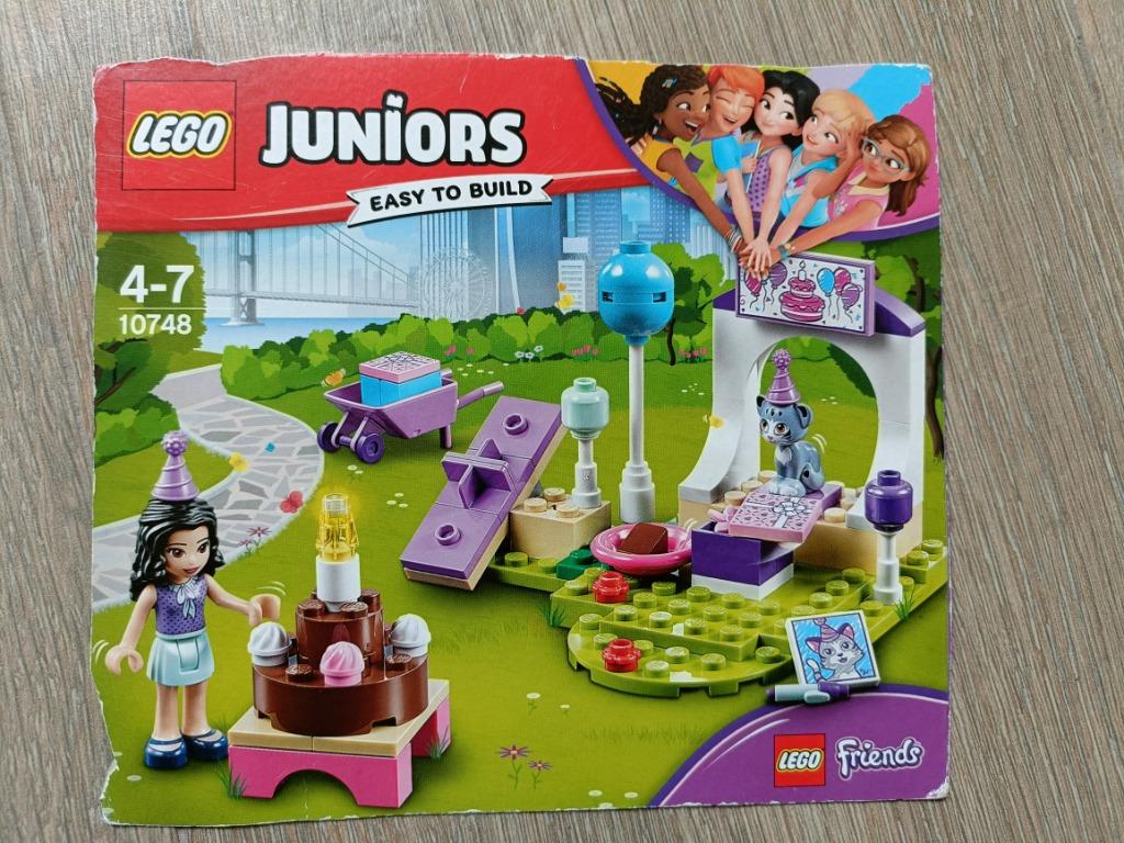 Lego Juniors 10748 Emma's huisdierenfeestje, Ophalen of Verzenden, Zo goed als nieuw, Complete set, Lego