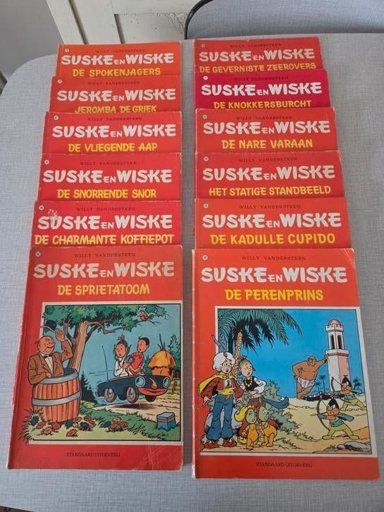 12 x Wiske et Wiske, Plusieurs BD, Enlèvement ou Envoi, Willy Vandersteen, Utilisé