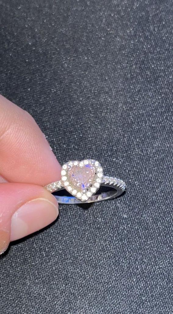 Pandora ring, Handtassen en Accessoires, Ringen, Ophalen of Verzenden, Zo goed als nieuw, Zilver, Dame