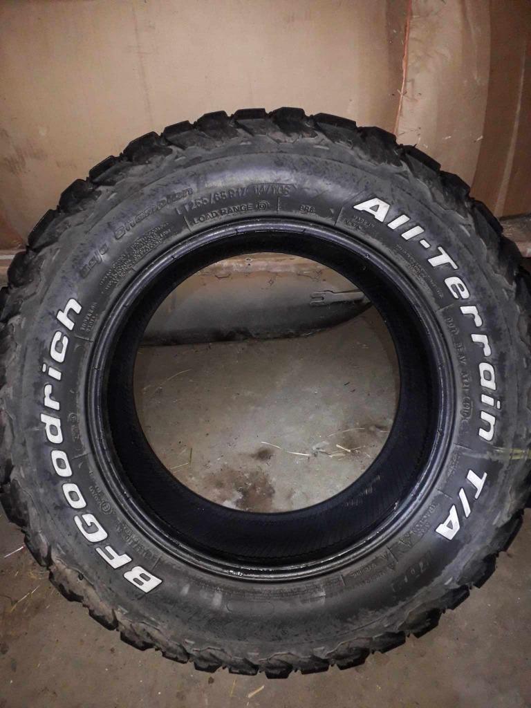 BF Goodrich 255/65/17, Auto-onderdelen, Banden en Velgen, Ophalen, Gebruikt, Band(en)