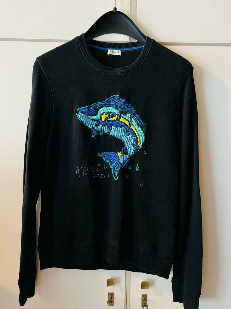 KENZO PULL, Ophalen, Zwart, Gedragen, Kenzo